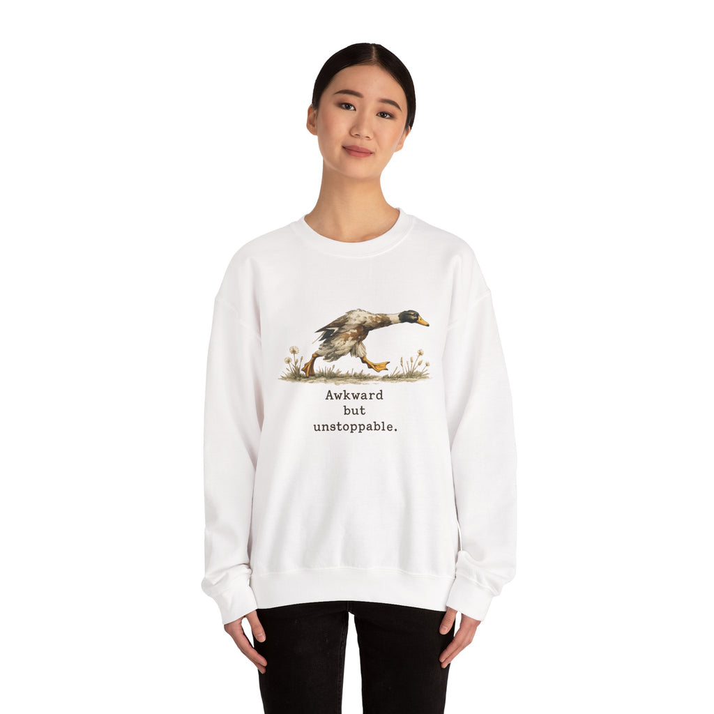 Gimp™ Awkward But Unstoppable Crewneck Sweatshirt