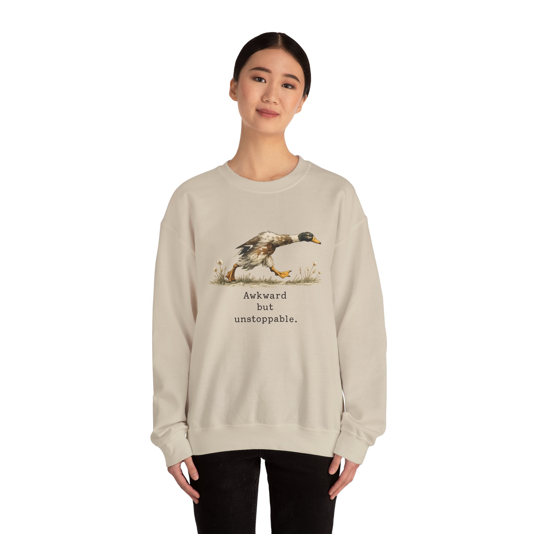 Gimp™ Awkward But Unstoppable Crewneck Sweatshirt