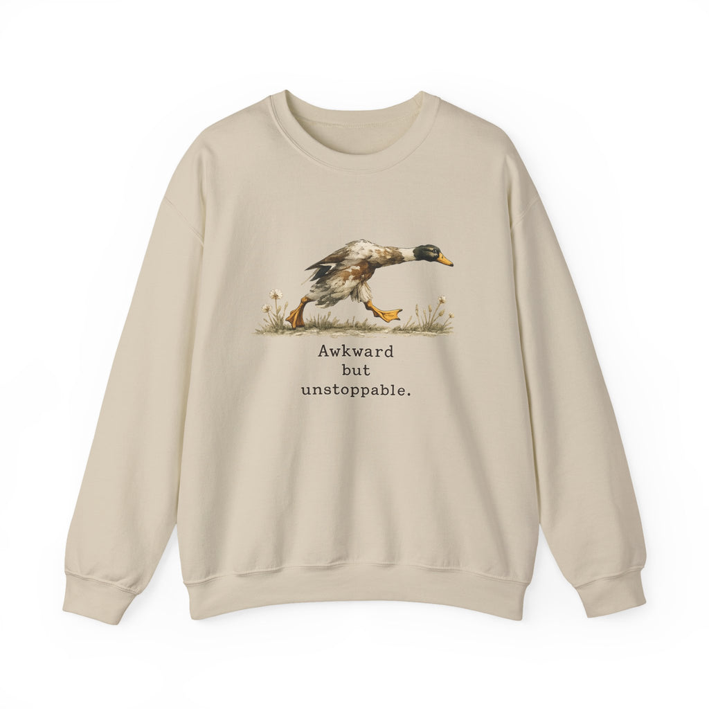 Gimp™ Awkward But Unstoppable Crewneck Sweatshirt